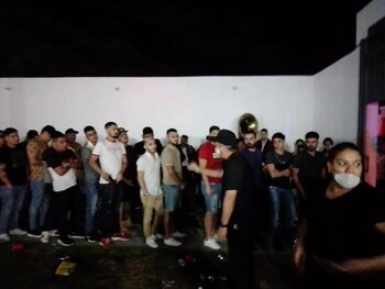 Fiesta clandestina en NL (Foto: