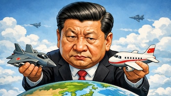 La nueva estrategia del régimen chino: el bloqueo aéreo a sus enemigos