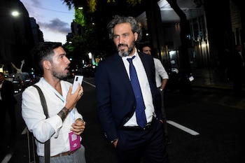 Santiago Cafiero con un clásico: