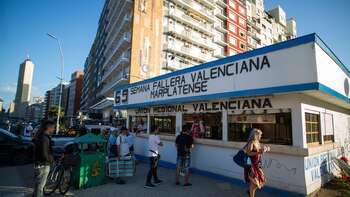 La barraca está ubicada en