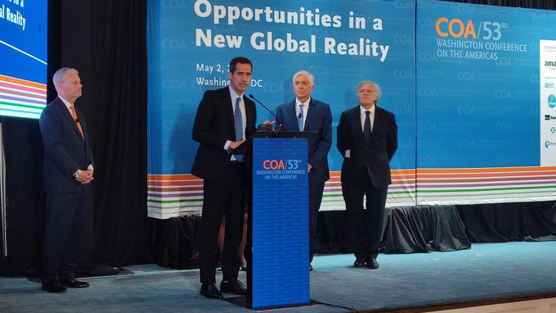 Luis Almagro celebró la valentía de Juan Guaidó frente a los abusos de la dictadura chavista en Venezuela