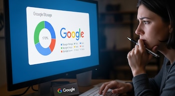 Almacenamiento lleno en Google: pasos