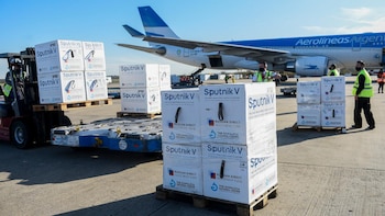 El cargamento trajo 400 mil