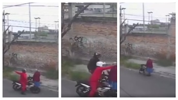 No tienen... abuela fue robada por dos ladrones en moto, le arrancaron con violencia sus aretes