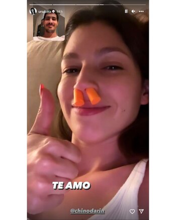 Úrsula Corberó y Chino Darín