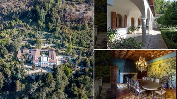 El terreno posee una mansión