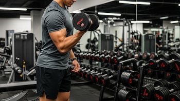 Cinco ejercicios de fuerza para ganar masa muscular en los brazos