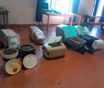 La carga que sería enviada