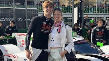 Jugaba al hockey y dejó todo por acompañar a Nico Varrone detrás de su sueño de Fórmula 1: la tierna primera cita