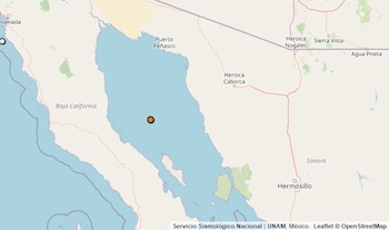 Temblor reportado en Sonora.
(SSN)