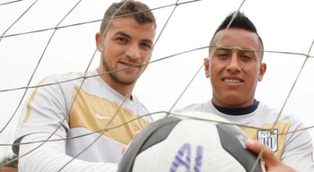 Christian Cueva formó una dupla temible con Gabriel Costa en 2015-2015 (GLR).