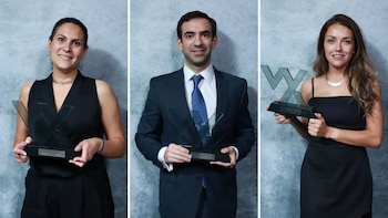 Diana Fornasero fue elegida como Mejor Enóloga, Diego Bulgheroni recibió en nombre del Mejor Vino de la Patagonia y Eugenia Herrera fue distinguida como la Enóloga Revelación