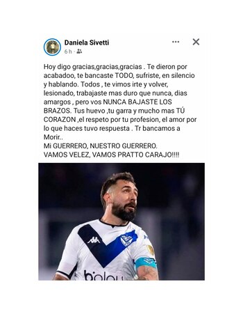 El posteo de la mamá