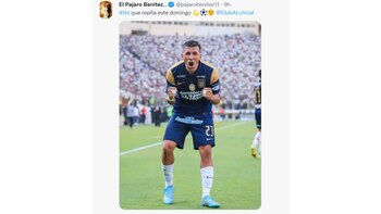 Benítez publicó un recuerdo del