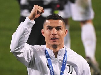 Cristiano Ronaldo, de la Juventus,