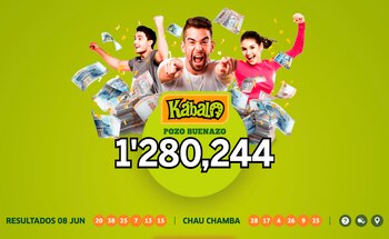 Dan a conocer resultados del sorteo Kábala del sábado 8 de junio.