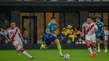 Colombia vs. Perú - amistoso en vivo HOY: se juega el segundo tiempo en el partido en el estadio del Inter de Miami