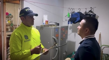 La identificación y detención del