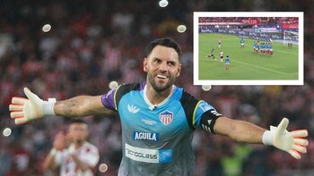 Un golazo de despedida: así