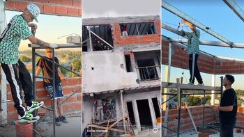 El cantante compartió imágenes de