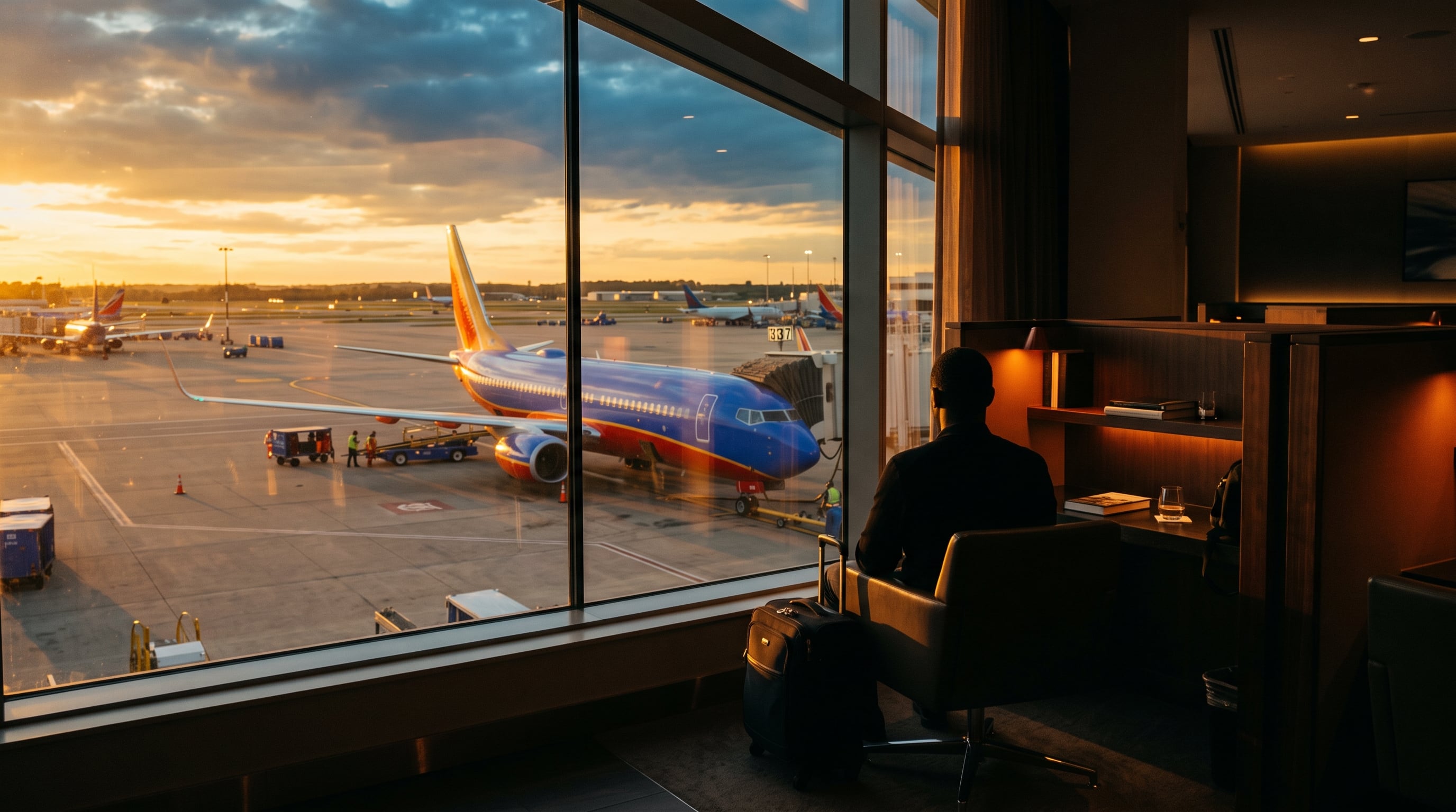 El proyecto de Southwest Airlines prevé una red de al menos 11 salas VIP para captar viajeros de negocios y de ocio en aeropuertos de alta circulación (Imagen Ilustrativa Infobae)