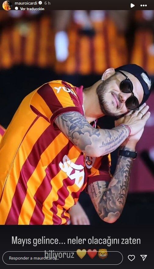 El mensaje de Icardi antes del comunicado del Galatasaray