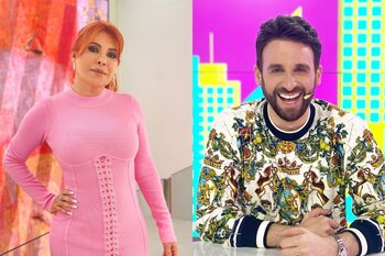 Rodrigo González y Magaly Medina