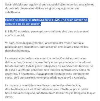 - crédito @petrogustavo/X