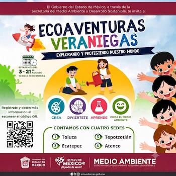 Curso de verano 2026 Edomex Ecoaventuras