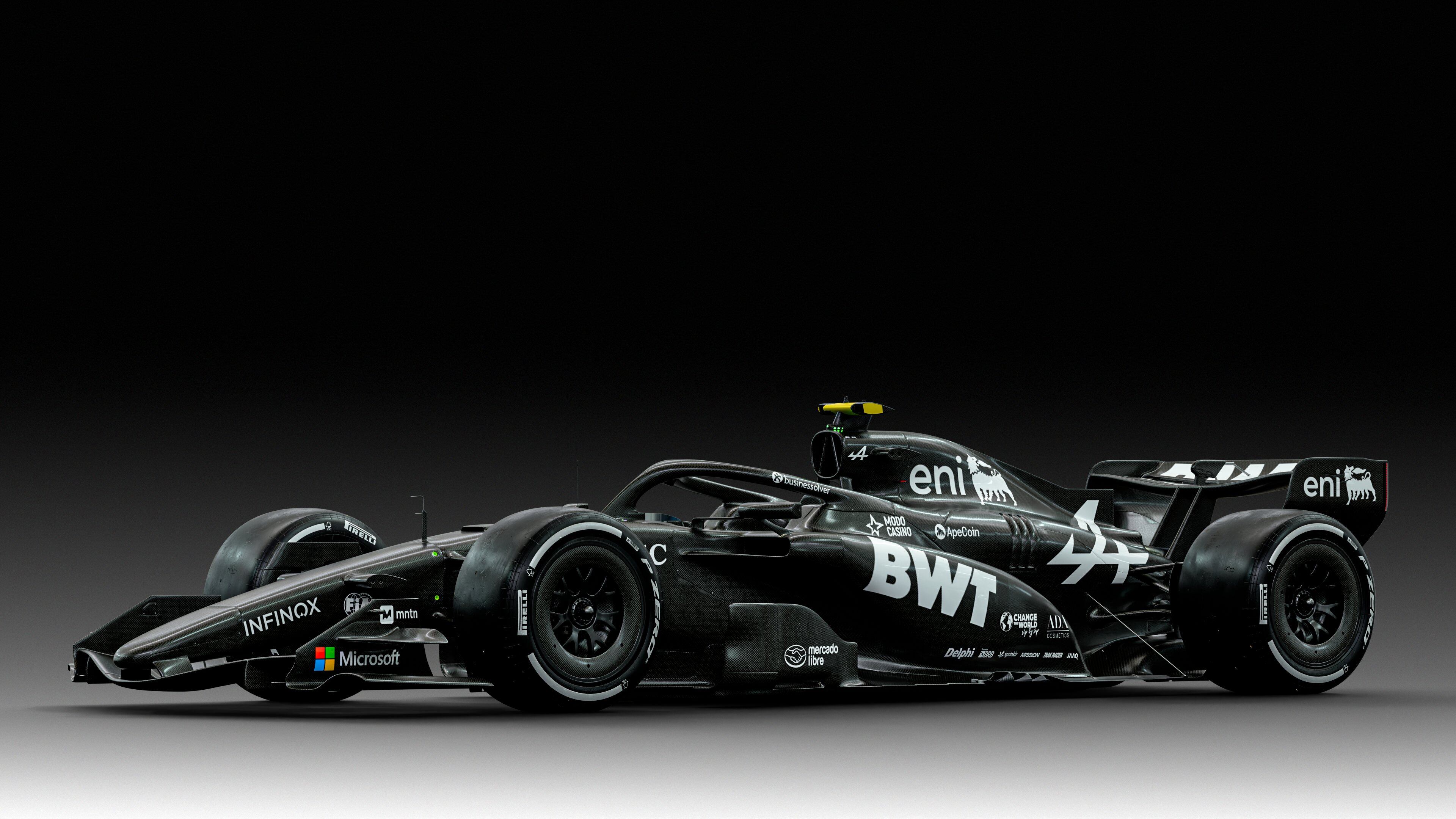 Así se vería el nuevo Alpine A526, con los cambios reglamentarios del año próximo (@ChrisPaulDesig1)