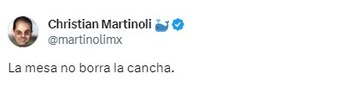 El conocido comentarista deportivo, Christian