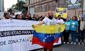 Familiares de presos políticos han