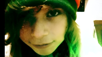 La modelo barranquillera en su