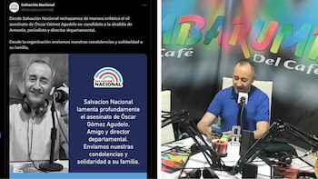 crédito @MovSalvacionNal/X e Infórmate Quindío/Facebook