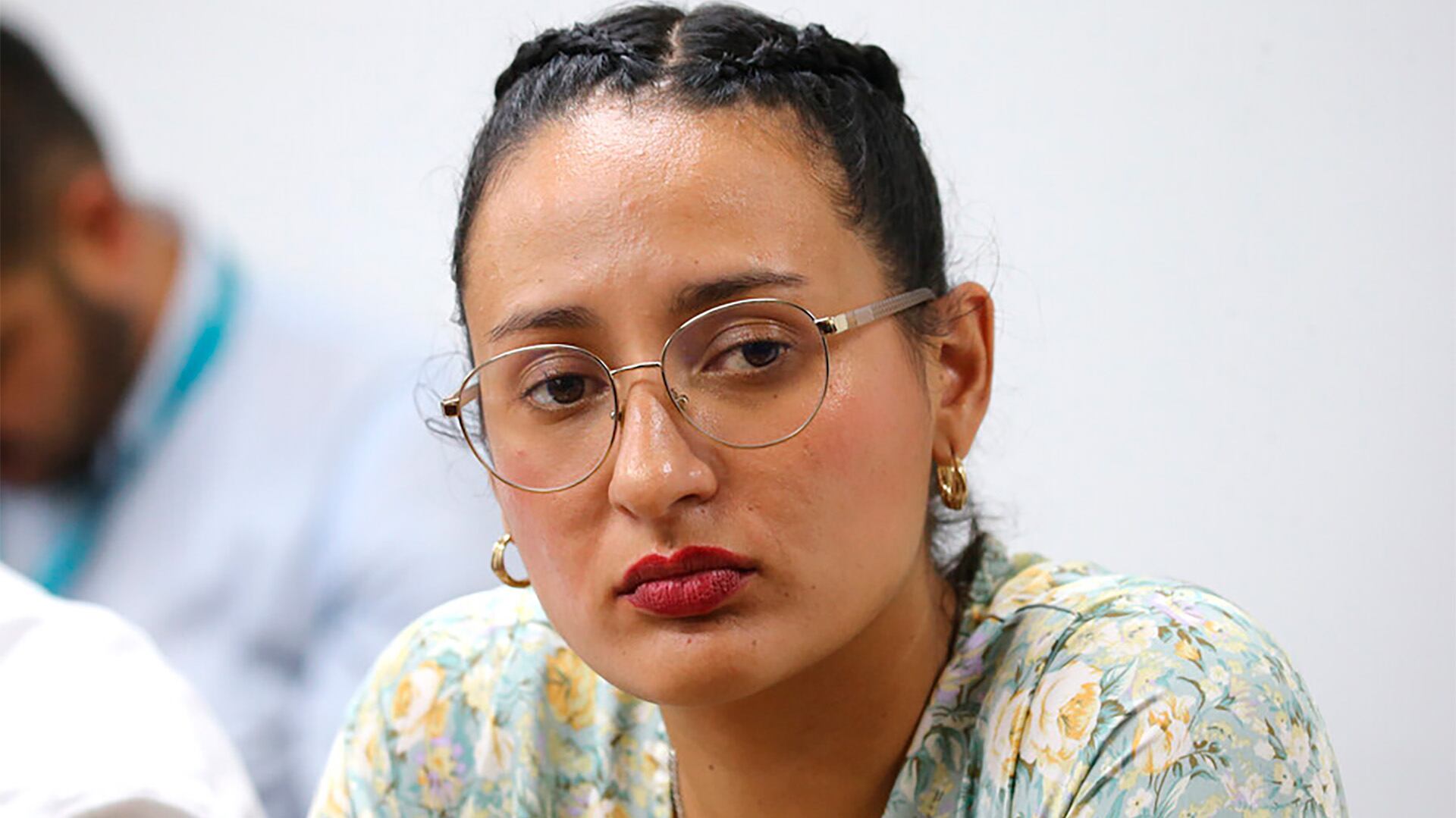 La jefa comunal está embarazada de ocho meses.