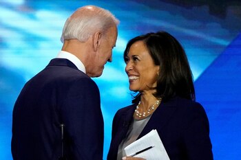 Joe Biden y Kamala Harris,