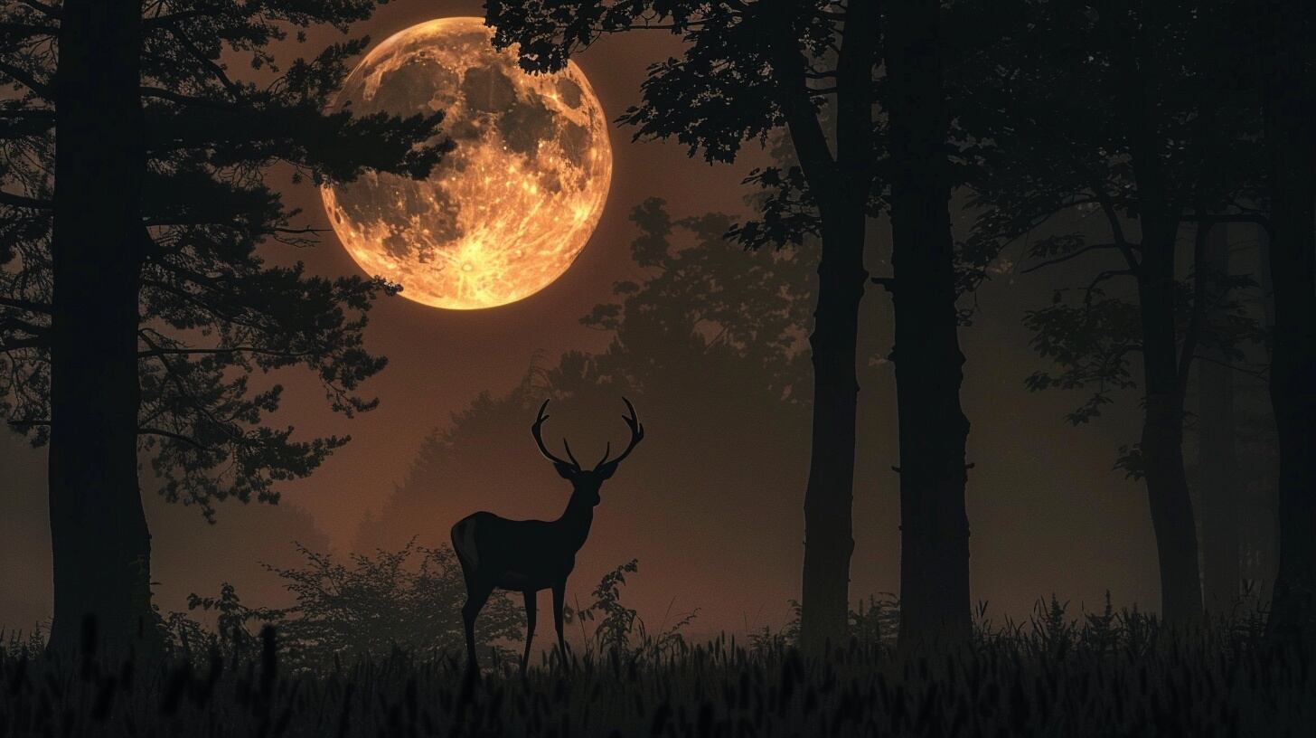 La Luna del Ciervo se verá completamente iluminada el 10 de julio a las 17,37 hora argentina aunque podrá observarse como llena durante dos noches (Imagen Ilustrativa Infobae)