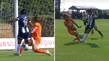 Pisotón de Tacilla a Bórquez