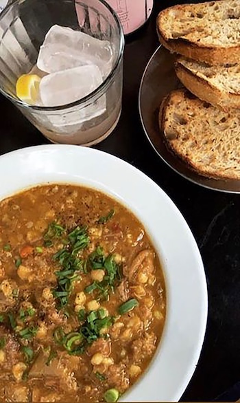 El pan es un acompañamiento