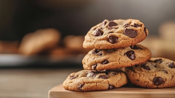 Receta de galletas de vainilla con chips de chocolate, rápida y fácil
