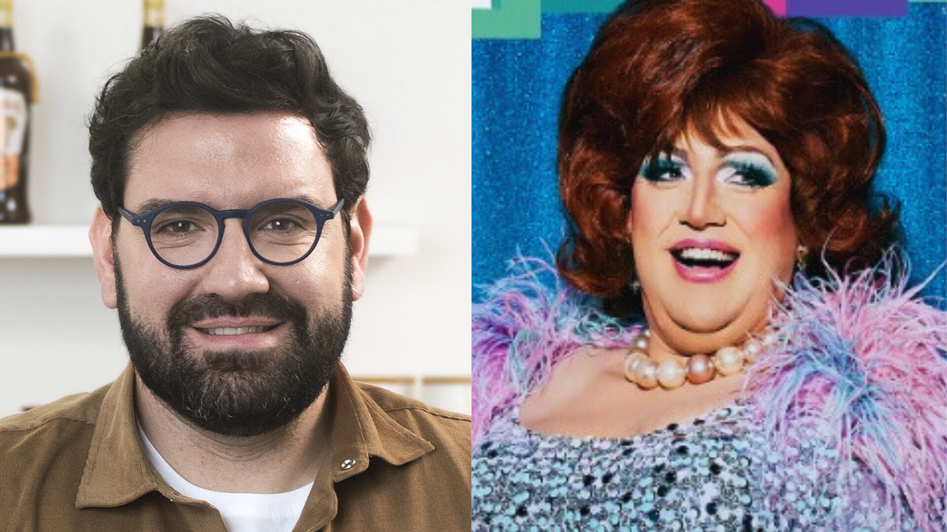 La transformación de Damián Betular para dar vida a Edna Turnblad en Hairspray