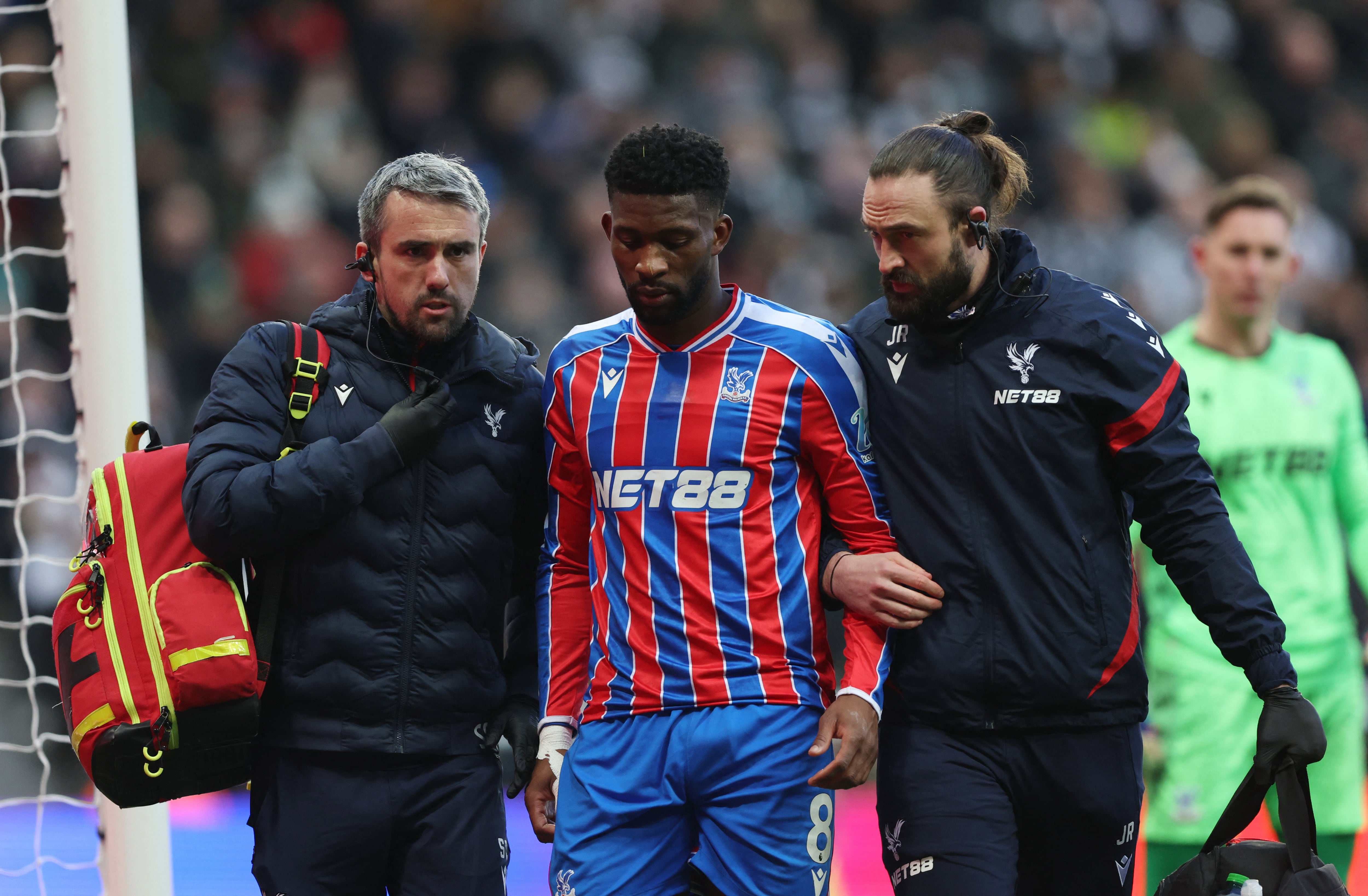 Jefferson Lerma deberá estar tres semanas sin partidos para recuperarse de una lesión en el tendón de la corva - crédito REUTERS/Scott Heppell