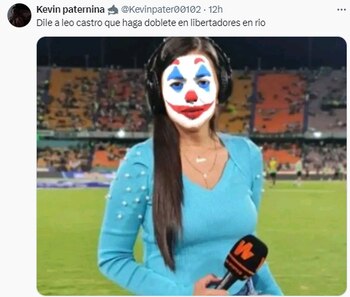 Como dejó el Junior a algunos periodistas - crédito redes sociales