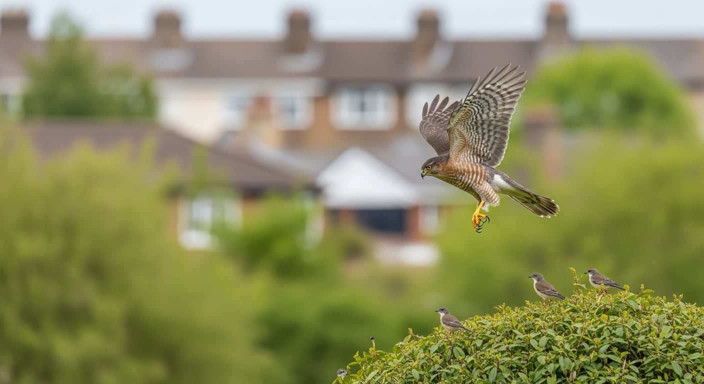 Los halcones de Cooper y los gavilanes menudos son las especies más frecuentes en áreas verdes y parques urbanos de Norteamérica (Imagen Ilustrativa Infobae)
