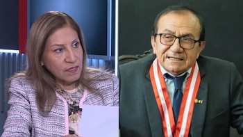 Shirley Chilet sostiene que su retorno al rectorado está respaldado por una medida cautelar emitida por el Segundo Juzgado Especializado en lo Contencioso Administrativo de Lima - Créditos: Captura de pantalla de Willax/Andina.