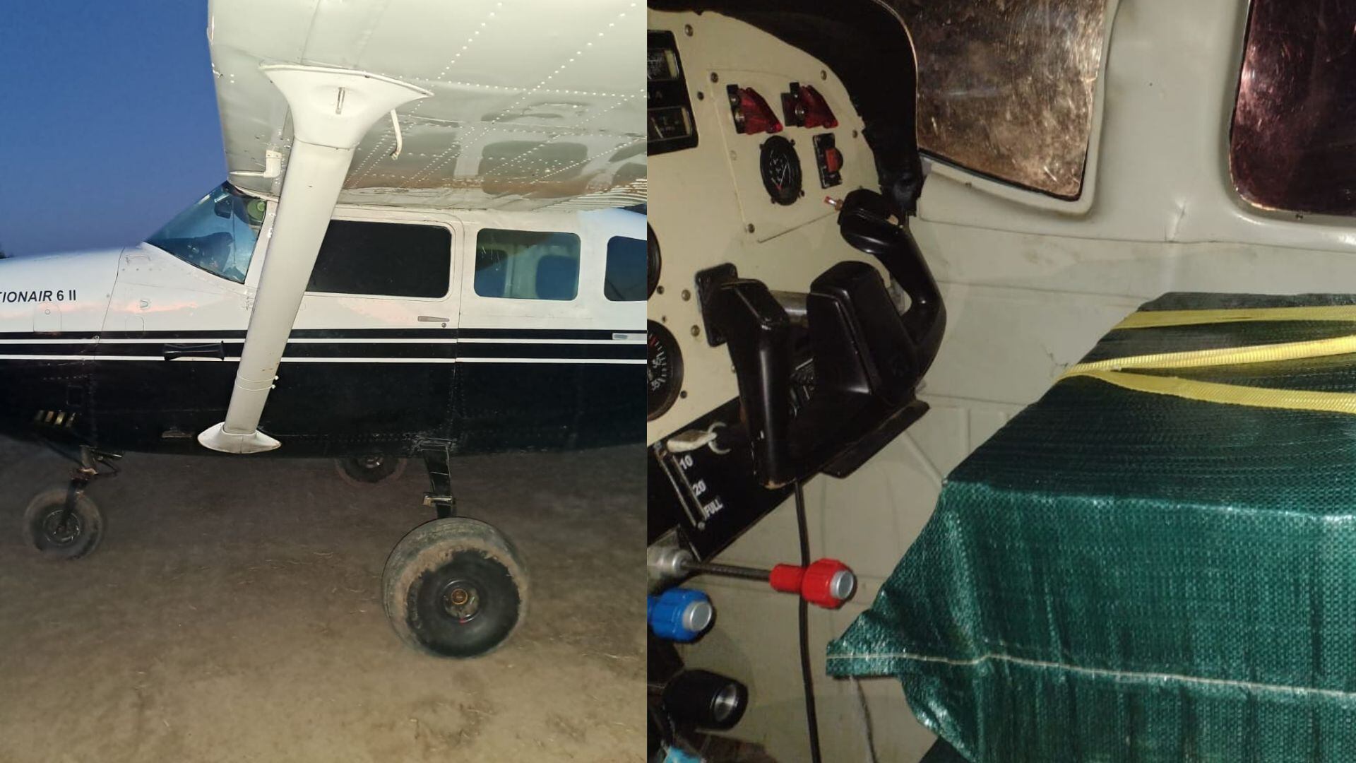 La avioneta hallada en Andino el año pasado con 475 kilos de cocaína que eran de Bilbao