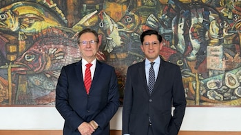 Esteban Moctezuma seguirá como embajador de México en Estados Unidos "hasta que se cumplan los tiempos". (Foto: @r_velascoa)