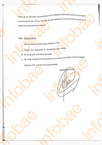 El escrito que presentó la defensa de Mauro Icardi