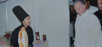 María en una de las