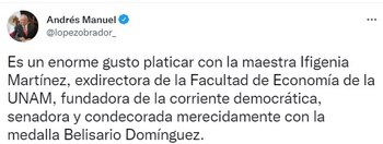 El mandatario ennumeró los logros